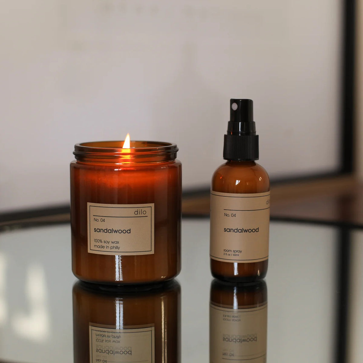 Room Spray - Amber Glass Collection