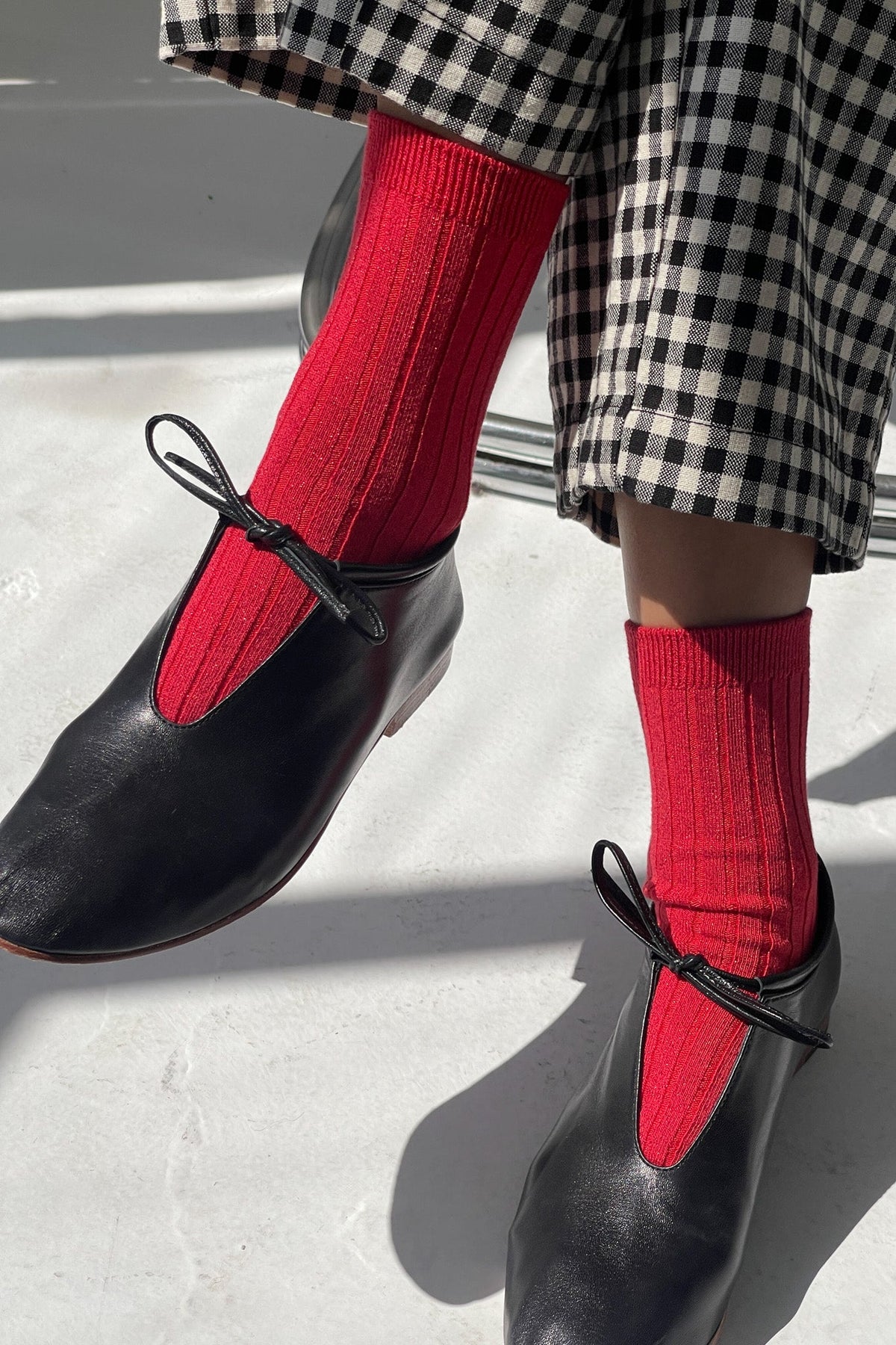 Her Socks - MODAL Lurex