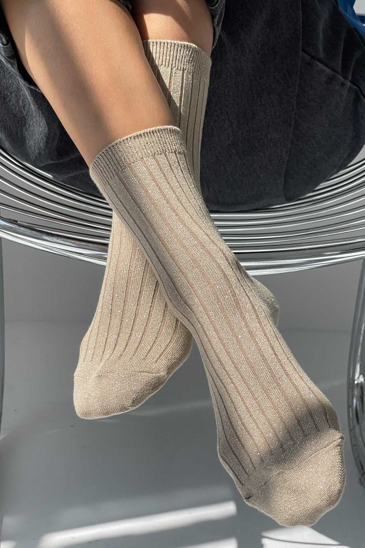 Her Socks - MODAL Lurex