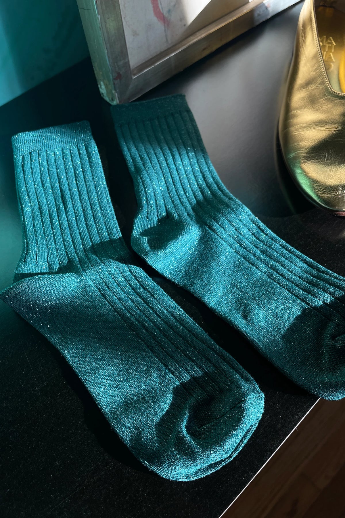 Her Socks - MODAL Lurex