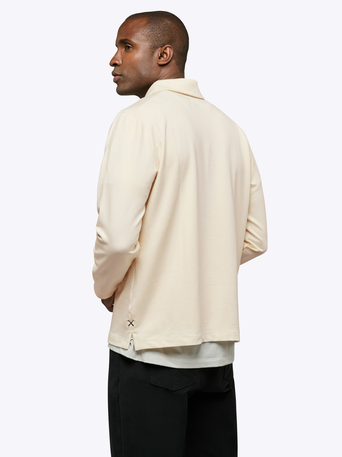 Hyperloop Rugby Polo | Ivory Signature-Fit