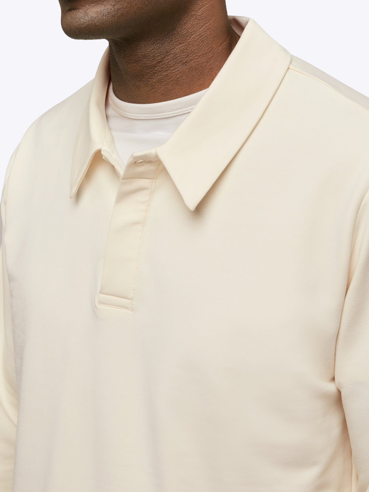 Hyperloop Rugby Polo | Ivory Signature-Fit