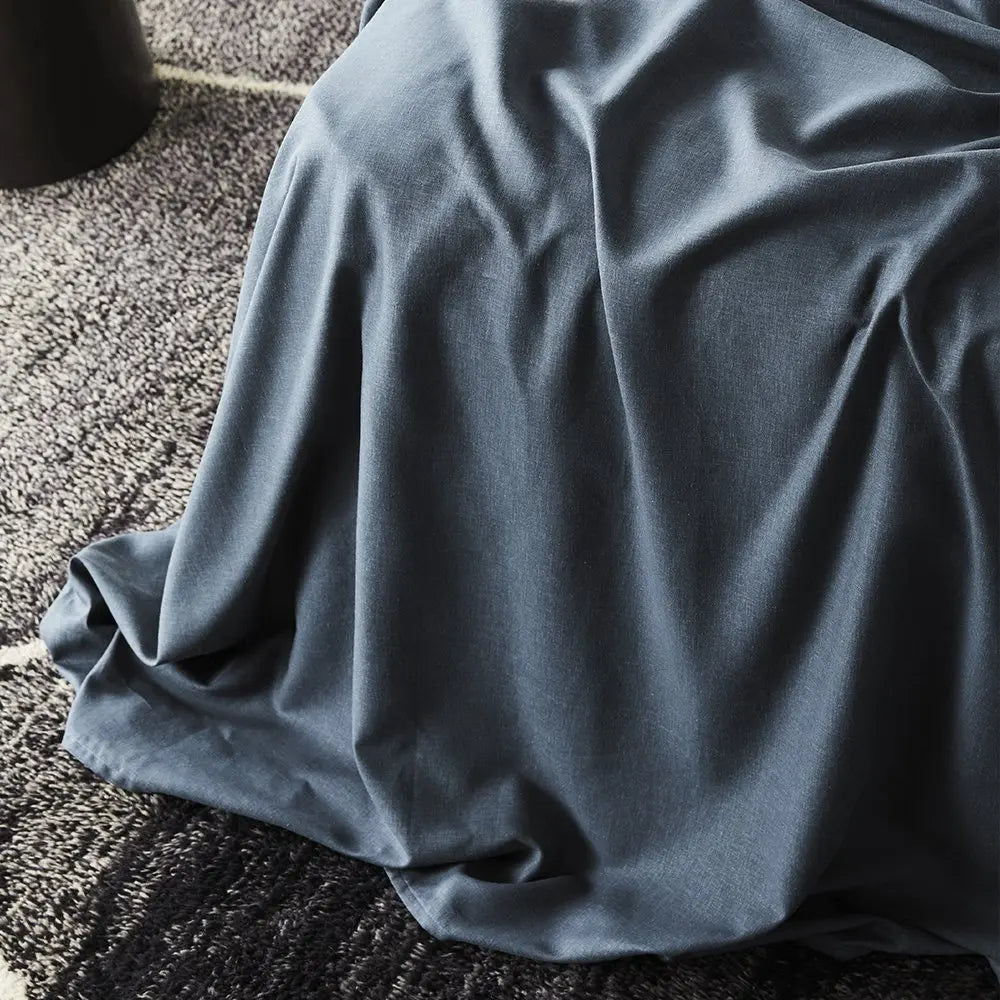 Ink | Linen+ Sheet Set Made with 100% Organic Bamboo Hemp #Color_ink
