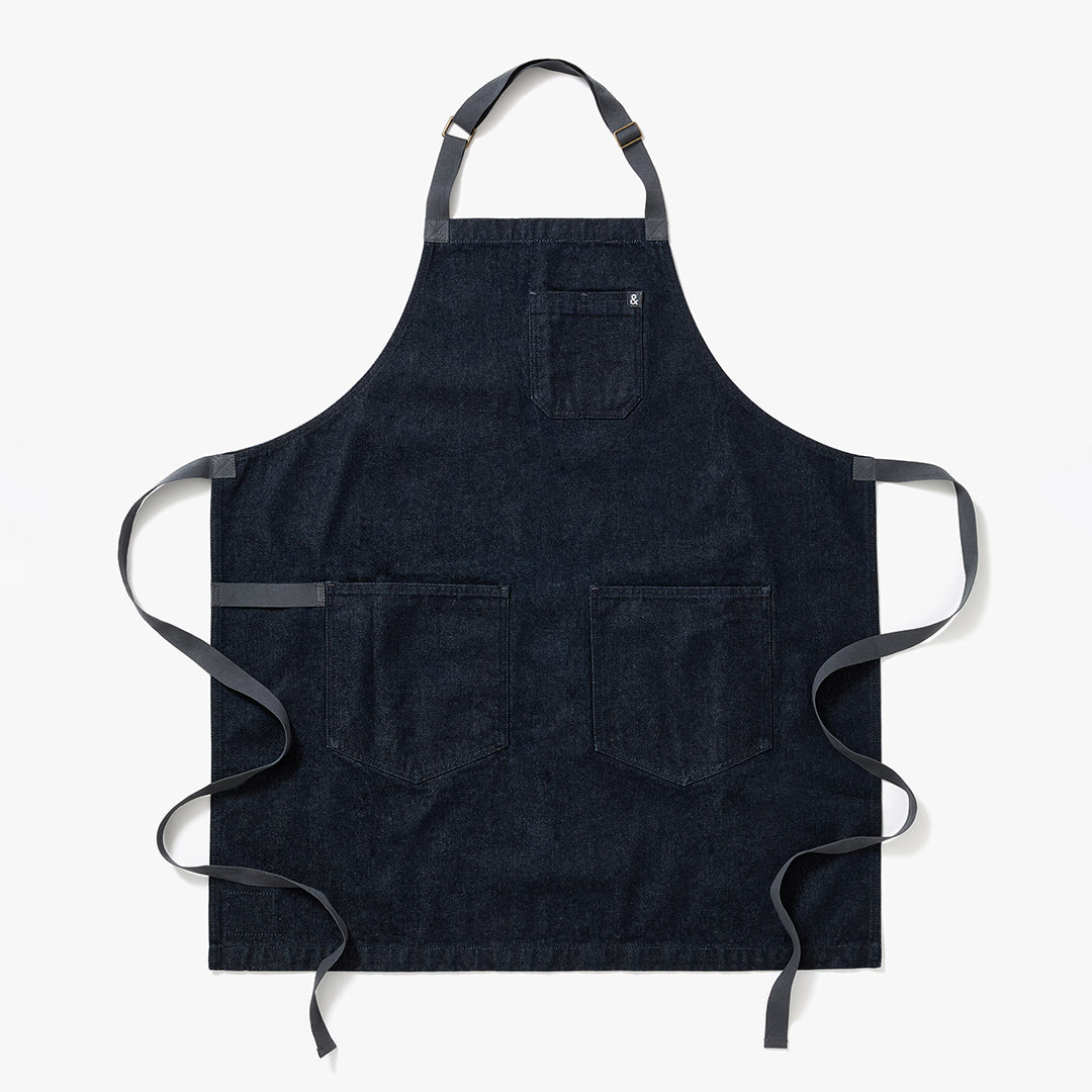 The Essential Denim Apron - Jack Navy Denim