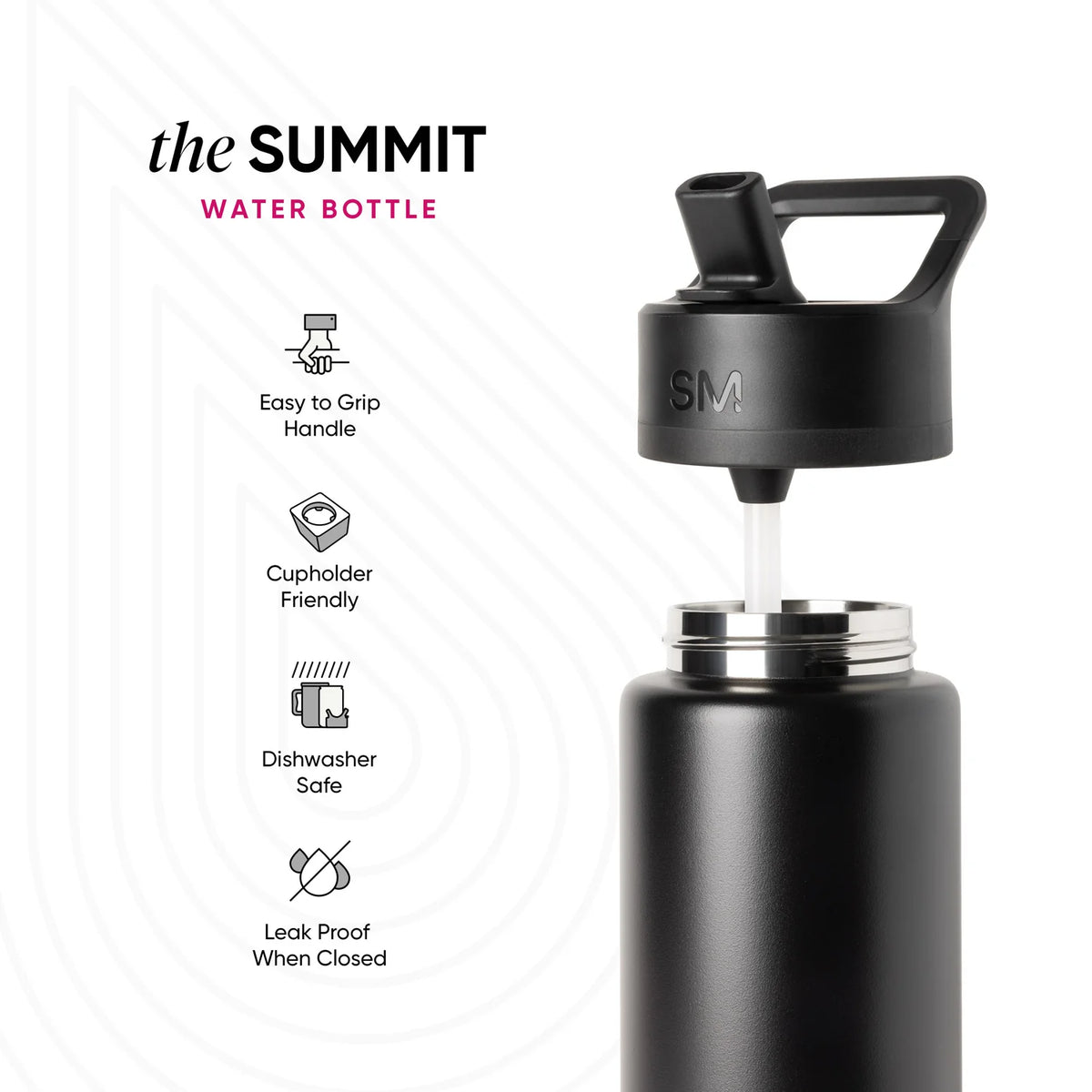 Summit Water Bottle - 22oz - Sweet Taffy