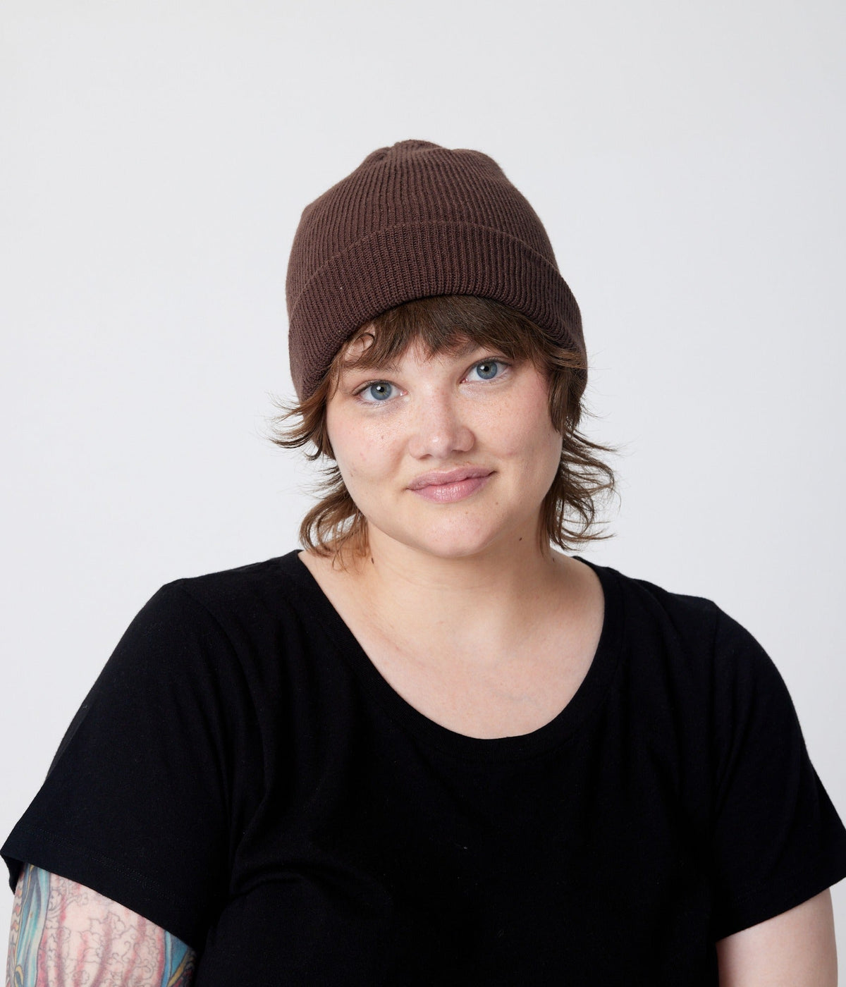 Ribbed-Knit Beanie