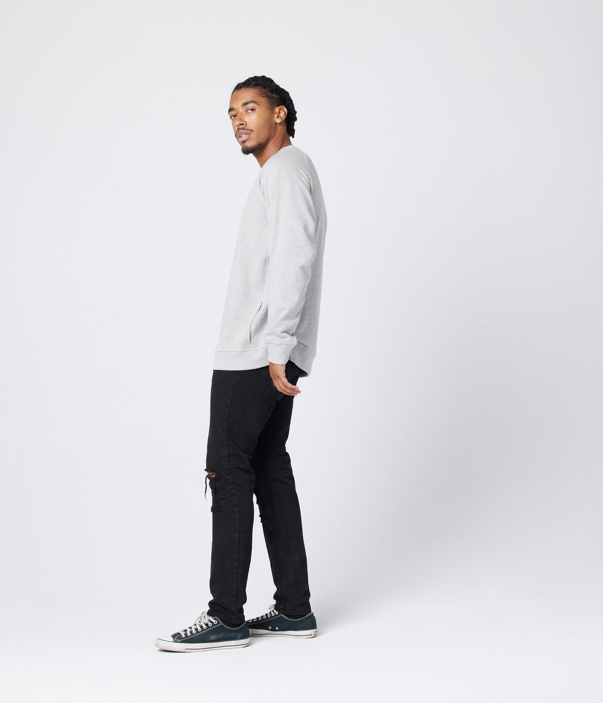 Unisex Pocket Crewneck Sweatshirt