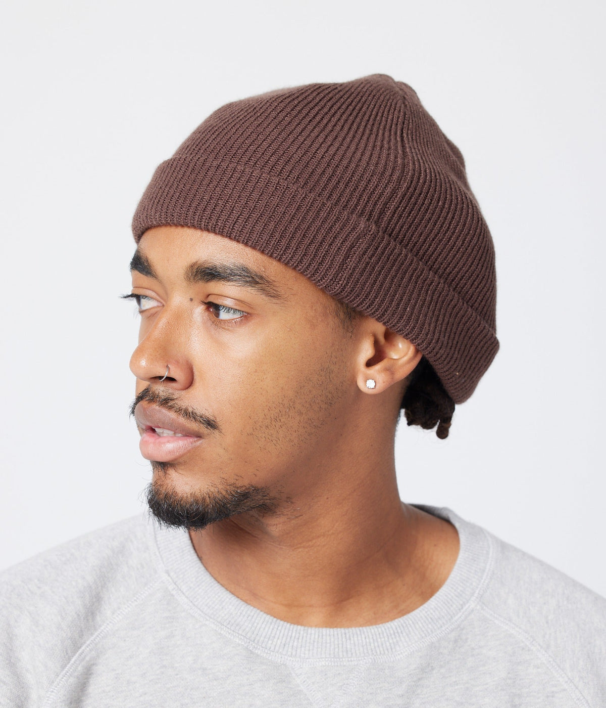Ribbed-Knit Beanie