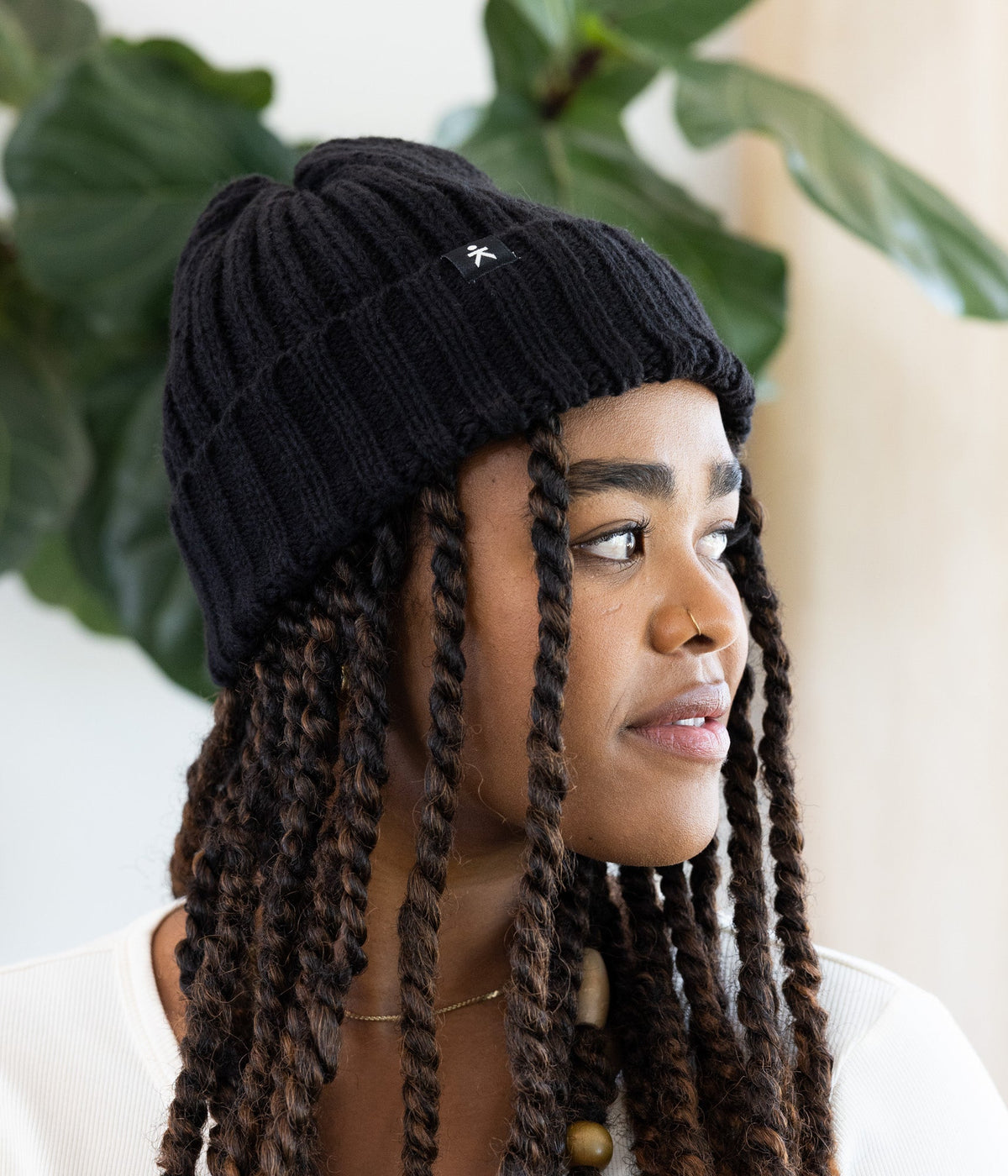 Wide Ribbed Beanie