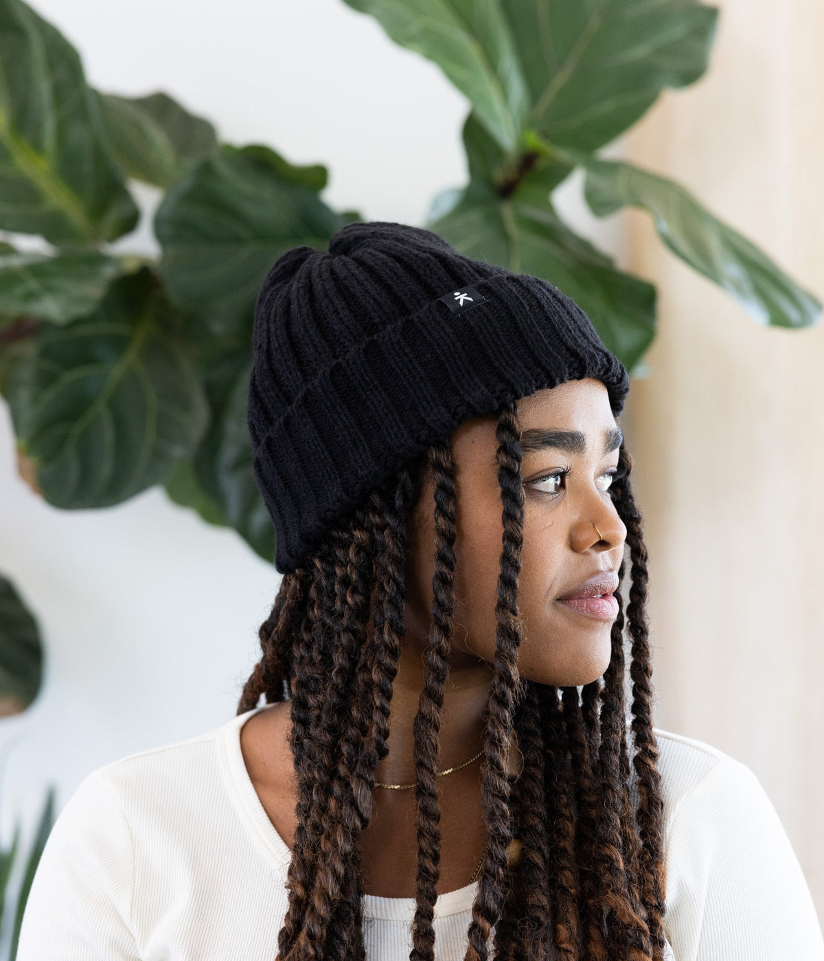 Wide Ribbed Beanie