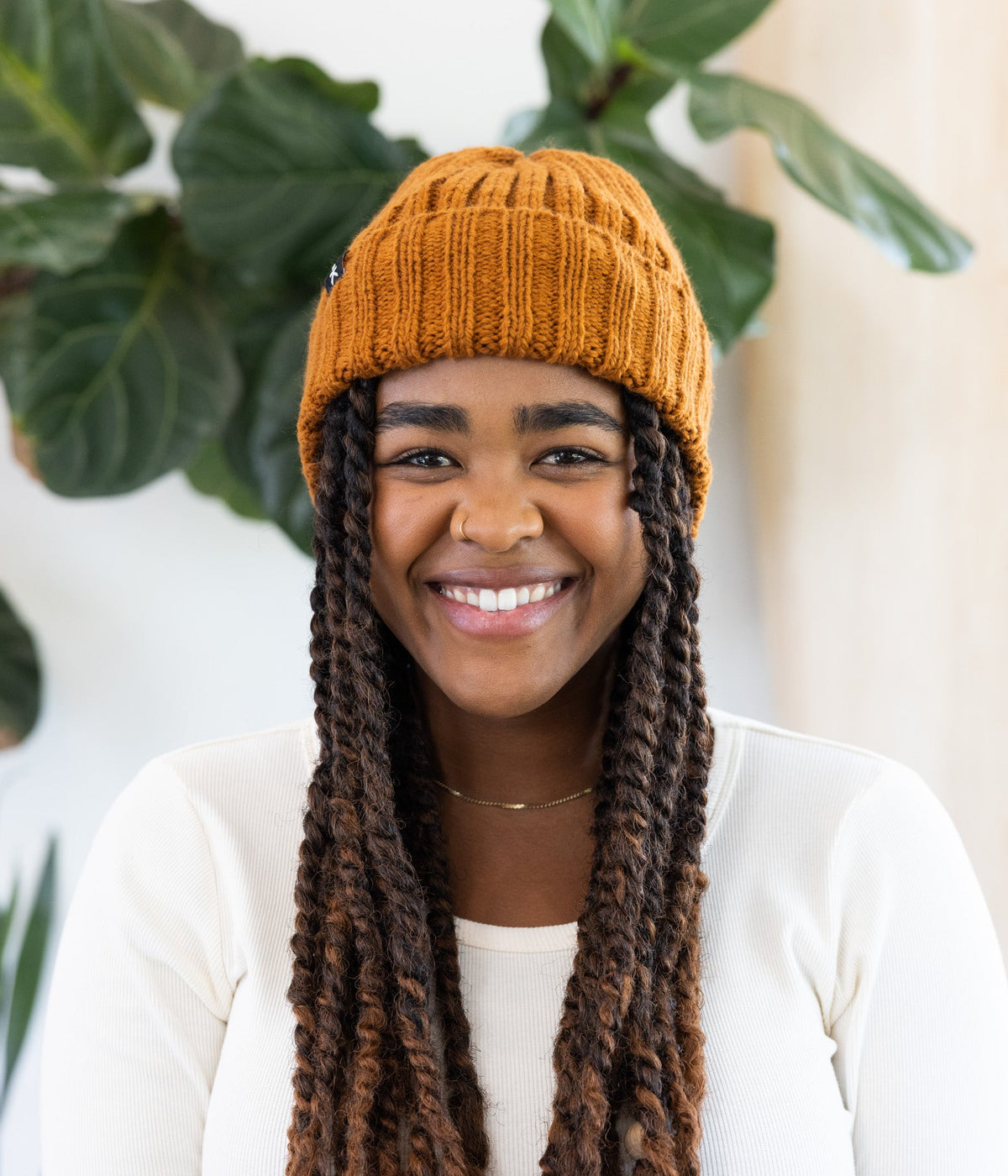 Wide Ribbed Beanie