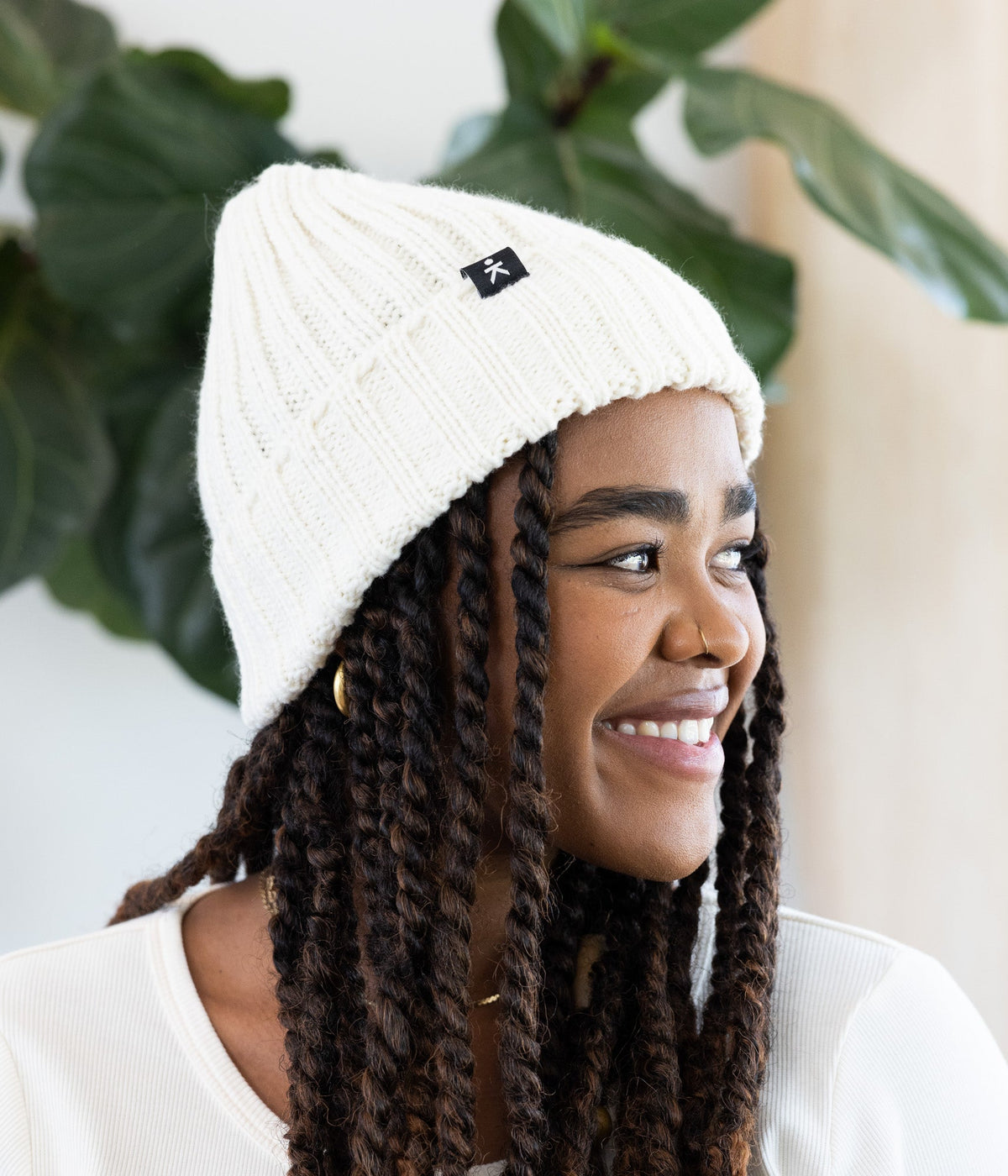 Wide Ribbed Beanie