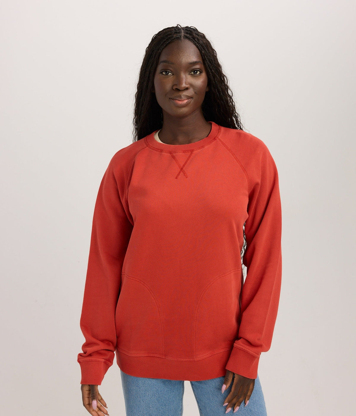 Unisex Pocket Crewneck Sweatshirt