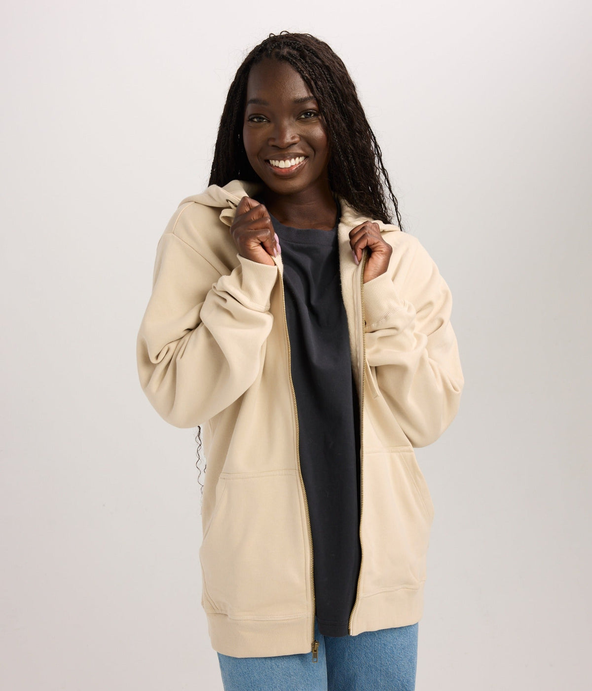 Unisex Zip Hoodie