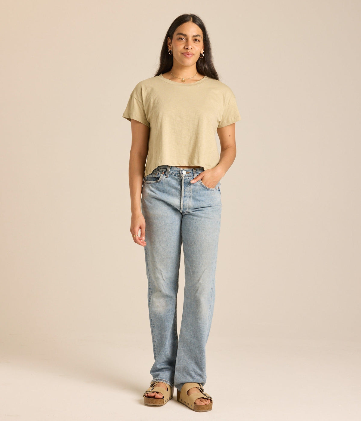 Women's Easy Crop Tee
