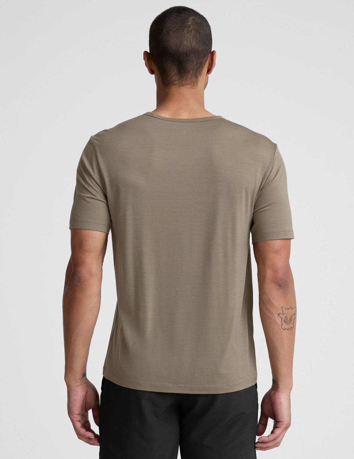 Merino Wool Men's Short Sleeve Crew