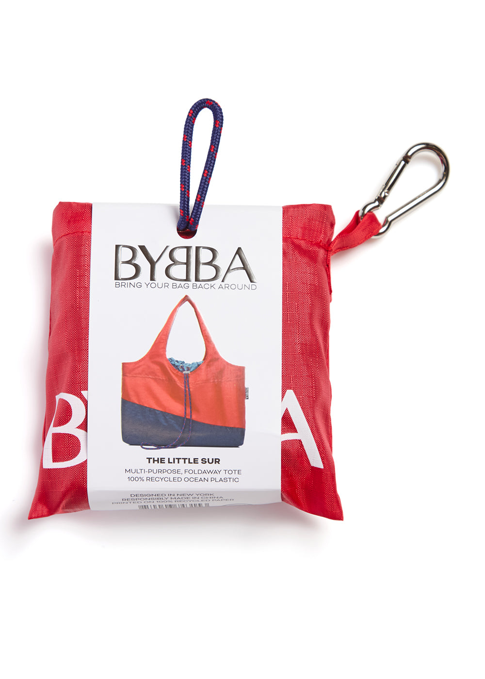 red pouch in package
