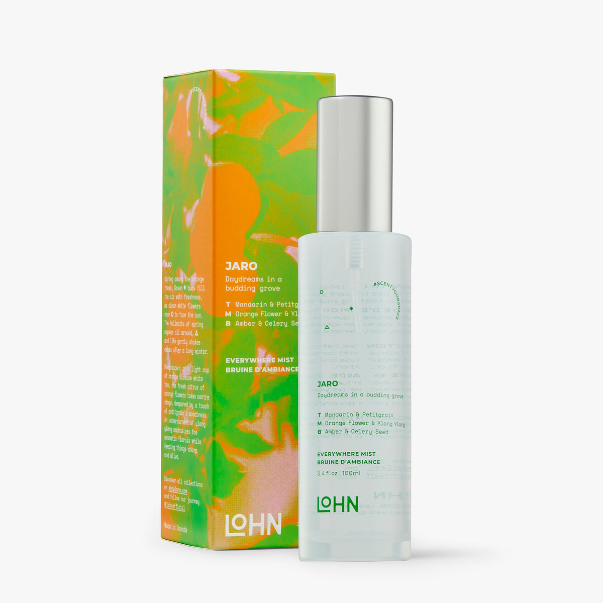 JARO Mist - Mandarin & Petitgrain