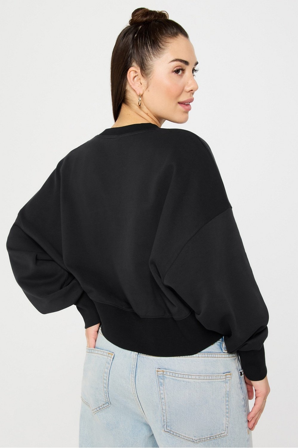 Year Round Terry Crew Neck Sweatshirt
