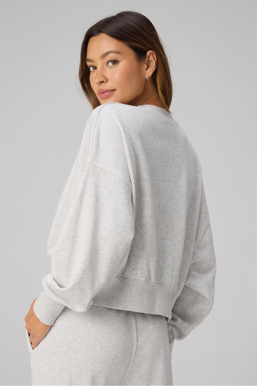 Year Round Terry Crew Neck Sweatshirt