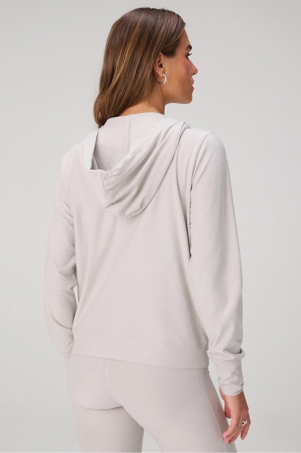 Cloud Jersey Full Zip Hoodie