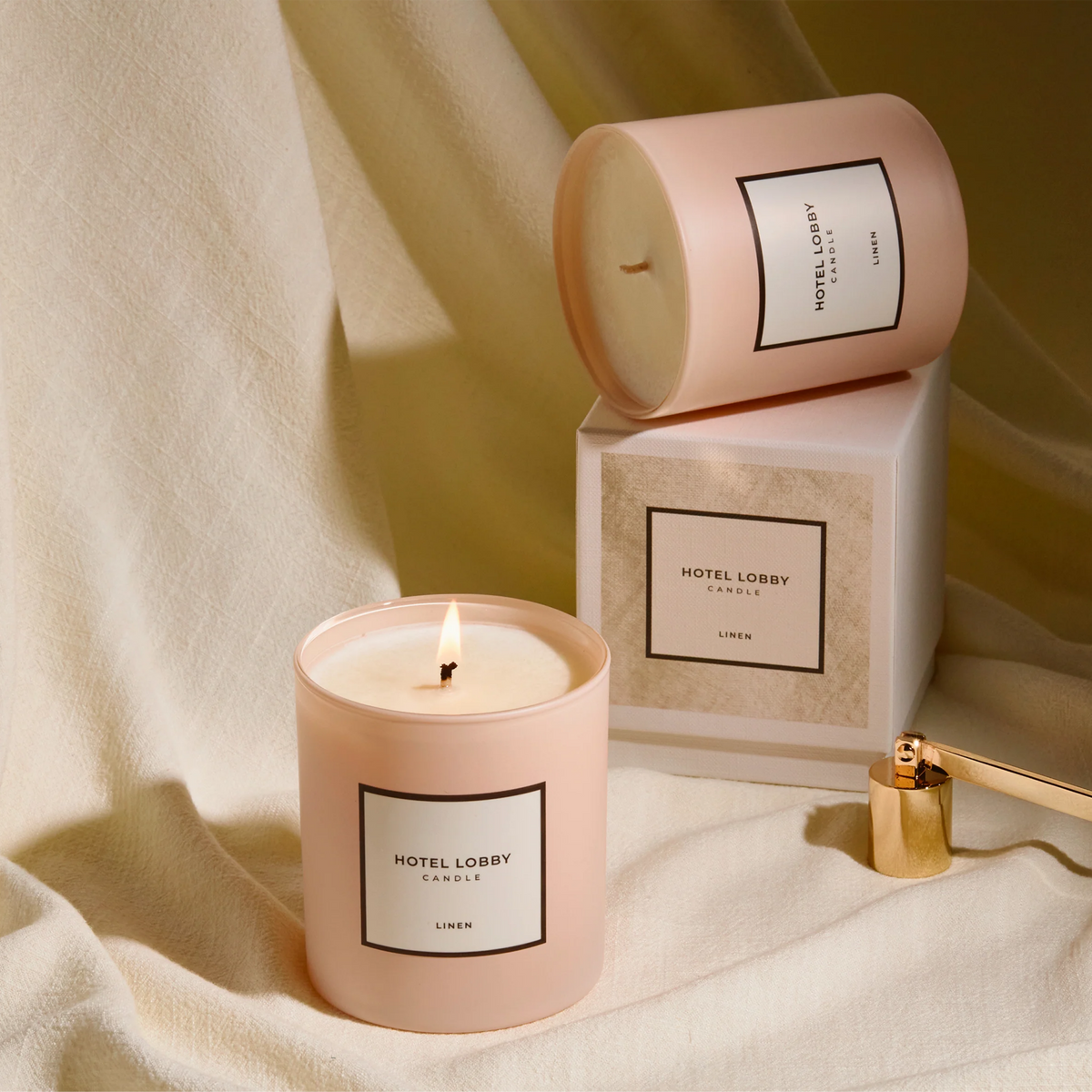 Linen Candle