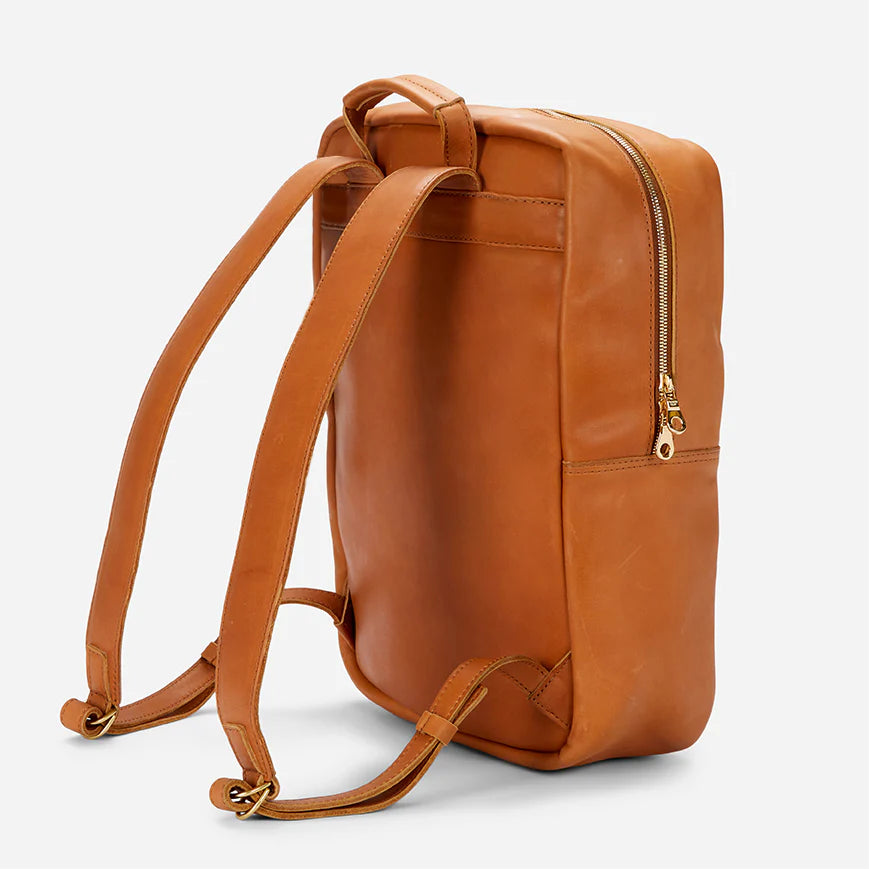 Mari Full-Grain Leather Backpack