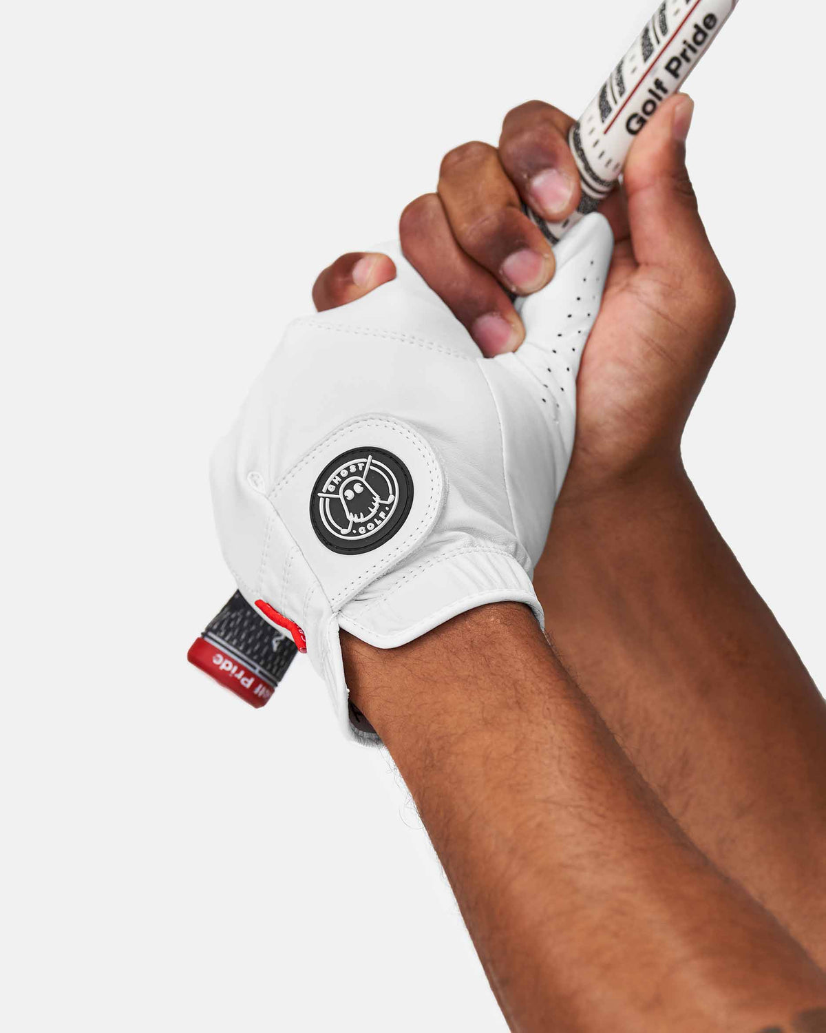 Ghost Golf AAA Cabretta Golf Glove Color White
