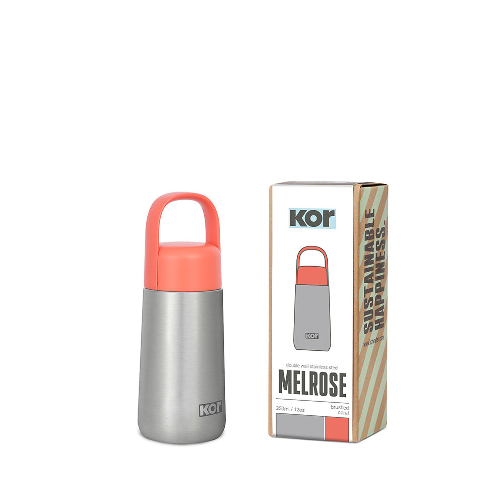 Melrose 12 oz (350 ml) Double Wall Stainless Steel Bottle