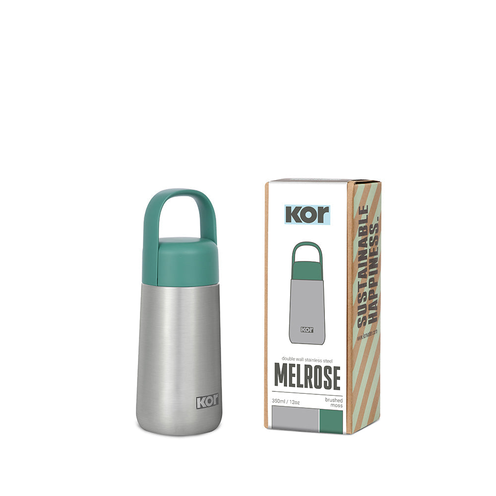 Melrose 12 oz (350 ml) Double Wall Stainless Steel Bottle