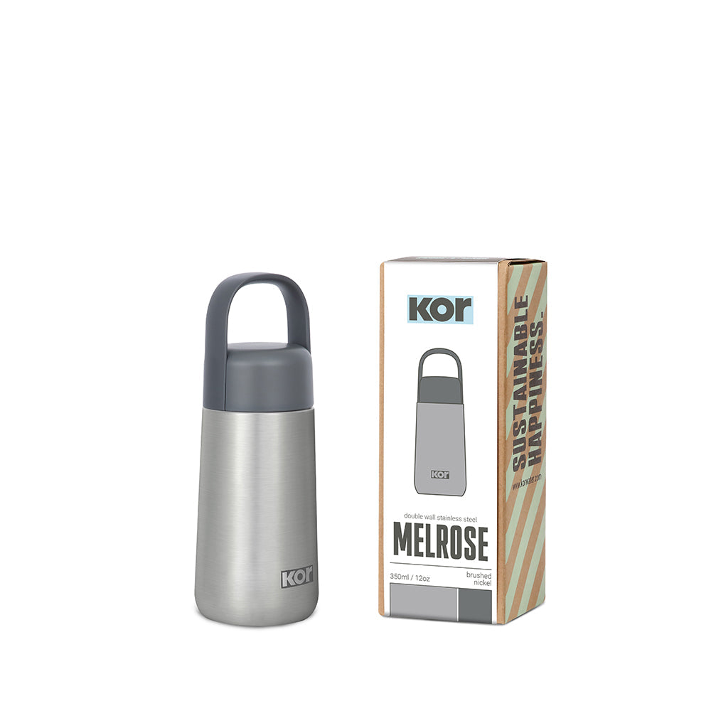 Melrose 12 oz (350 ml) Double Wall Stainless Steel Bottle