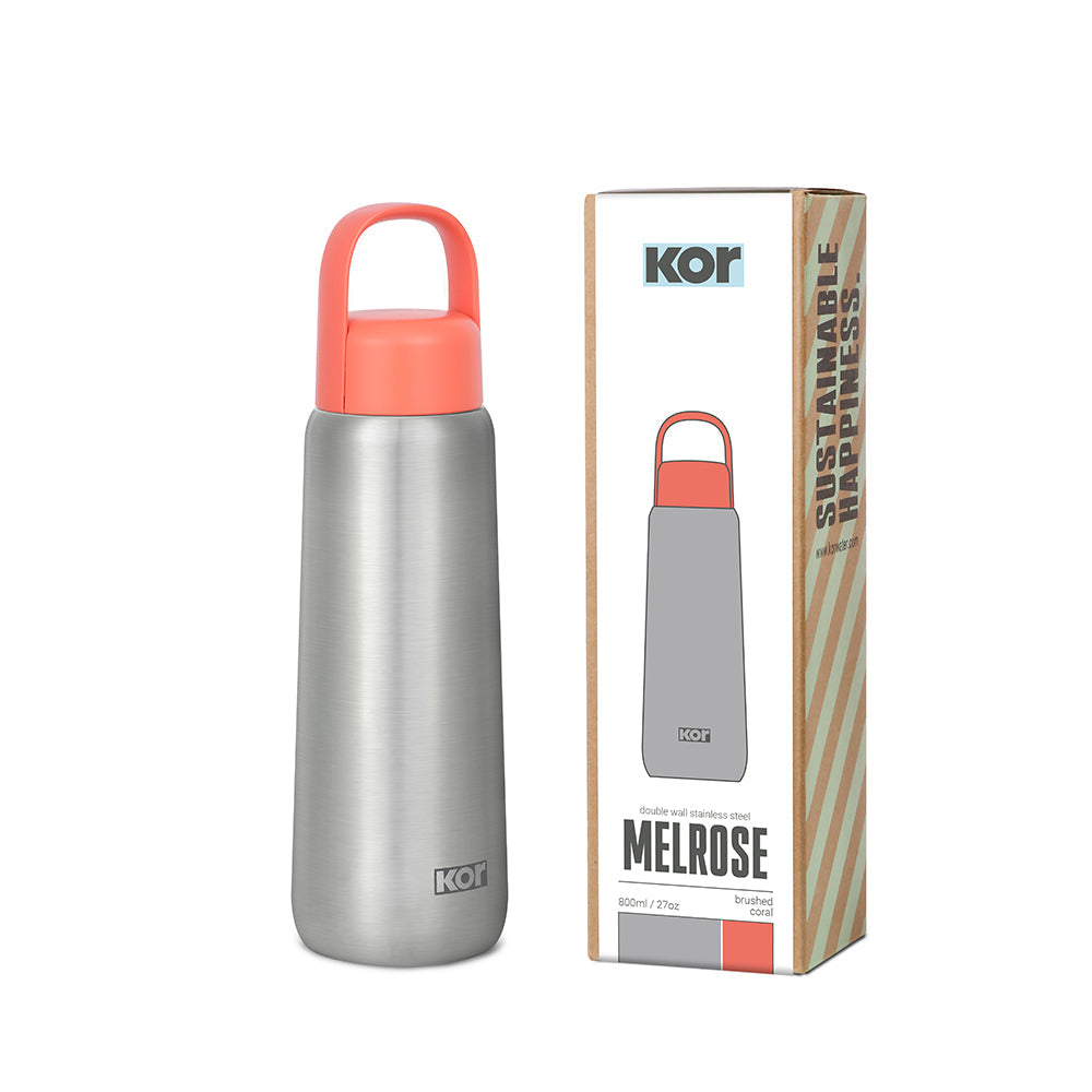 Melrose - 27 oz (800 ml) Double Wall Stainless Steel Bottle