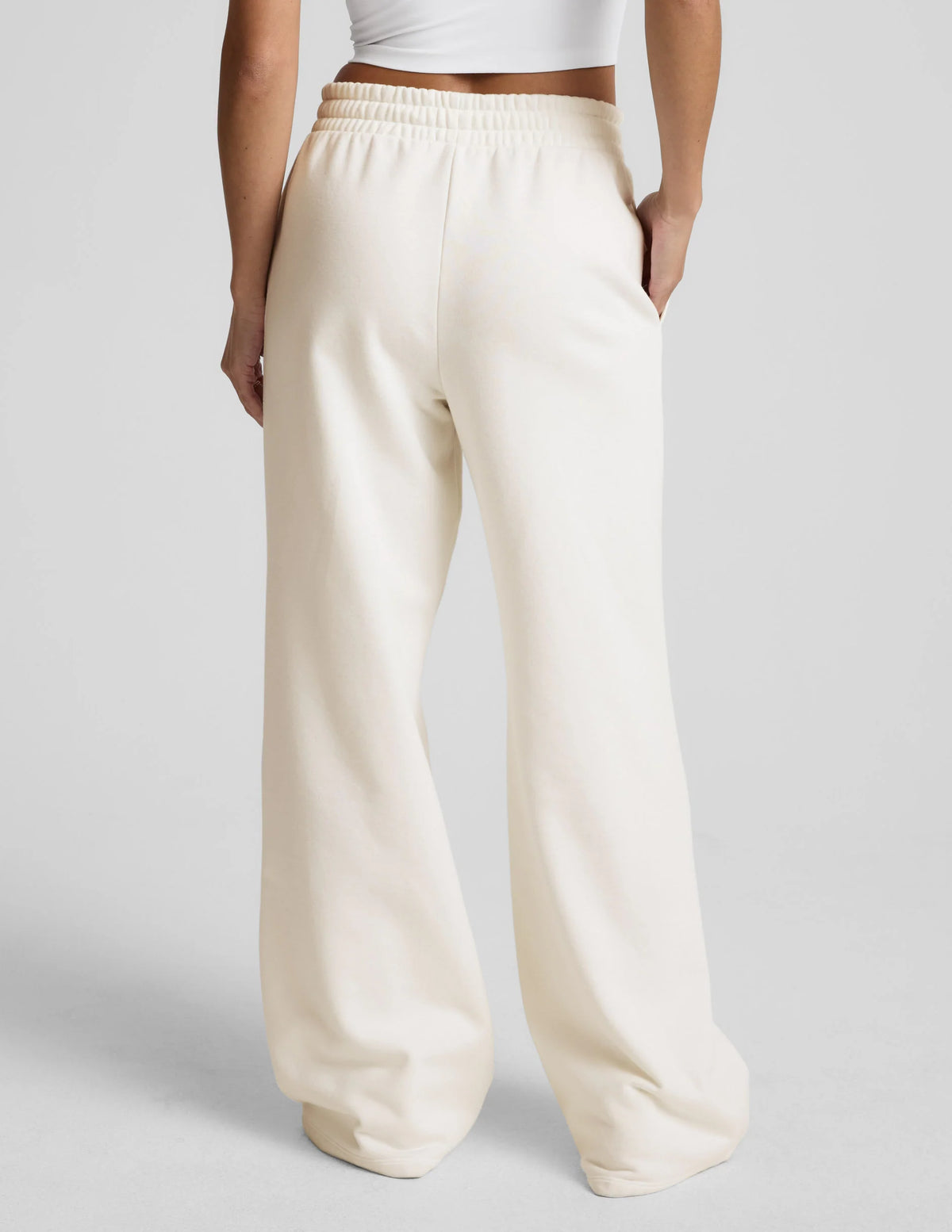LuxeFleece Pintuck Wide Leg Pant