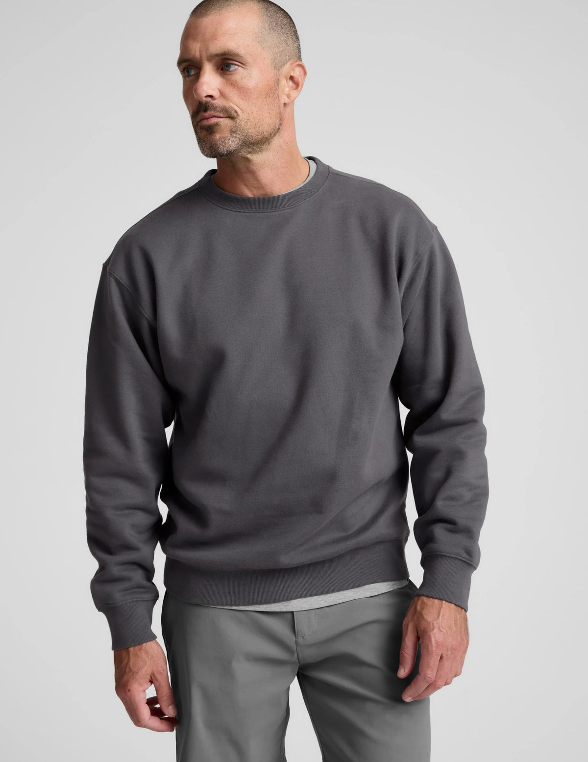 LuxeFleece Men's Crewneck Pullover