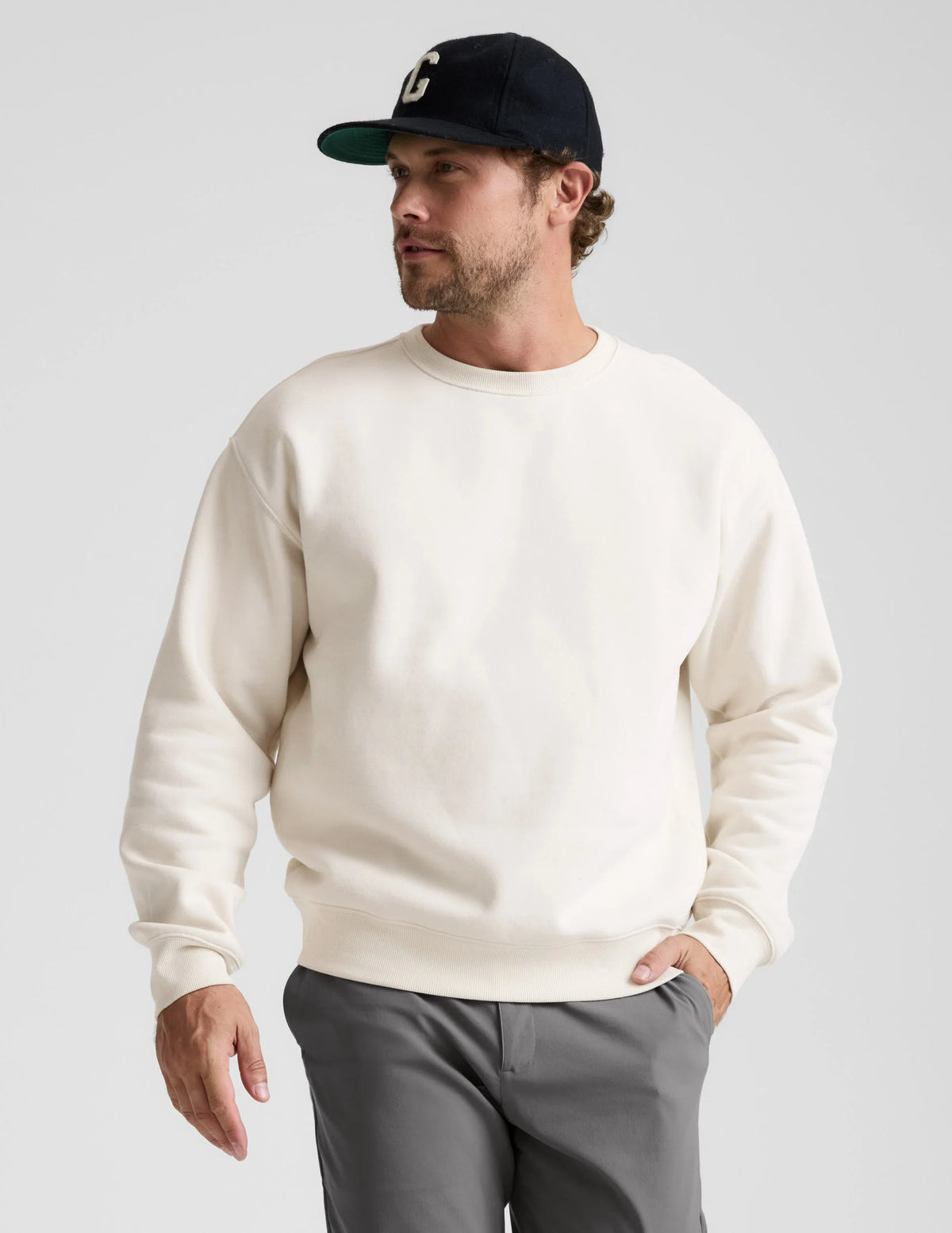 LuxeFleece Men's Crewneck Pullover