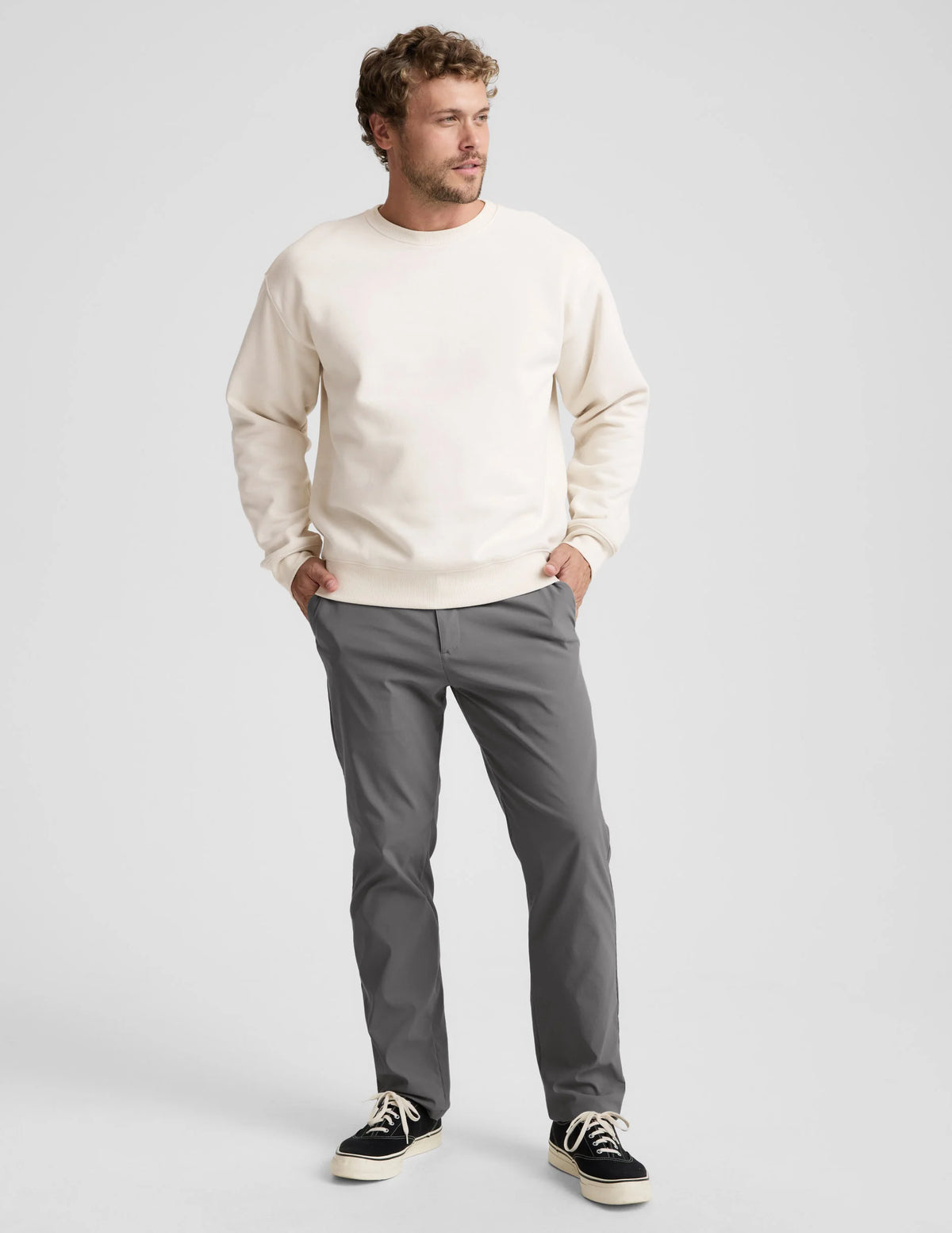 LuxeFleece Men's Crewneck Pullover