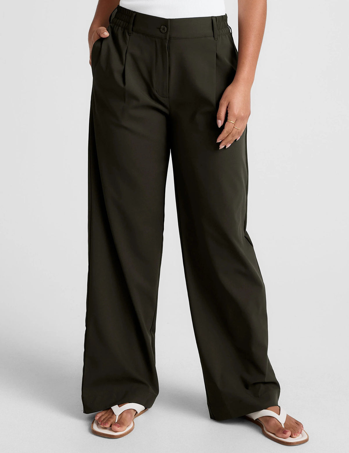 Status Wide Leg Trousers