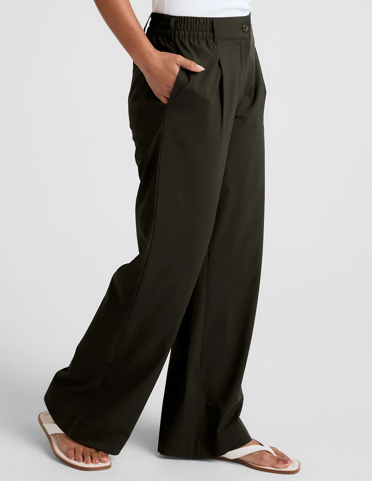 Status Wide Leg Trousers