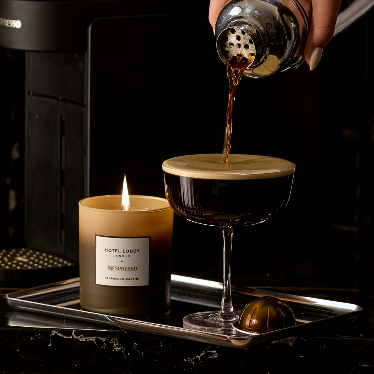 Nespresso Martini Candle