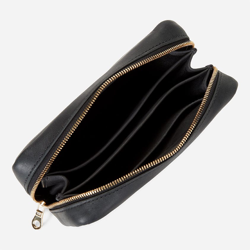 Olea Full-Grain Leather Organizer Pouch
