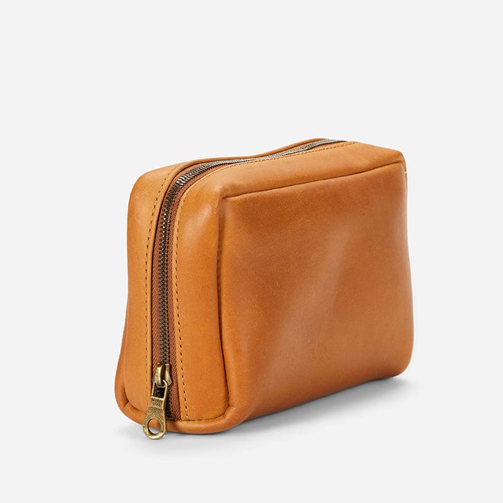 Olea Full-Grain Leather Organizer Pouch