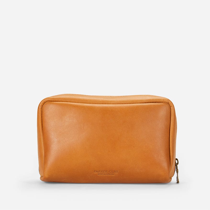 Olea Full-Grain Leather Organizer Pouch