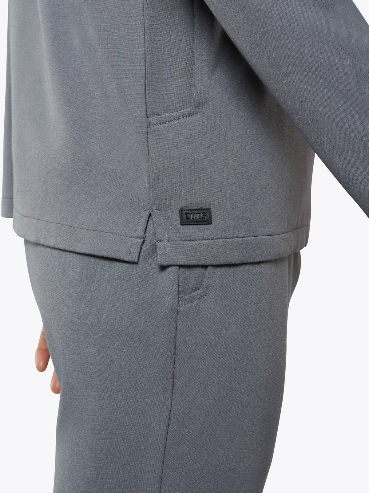 Concorde 1/4 Zip | Overcast Signature-Fit Aeroflite©