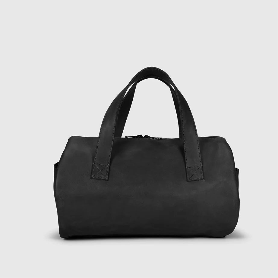 Omo Full-Grain Leather Overnight Bag