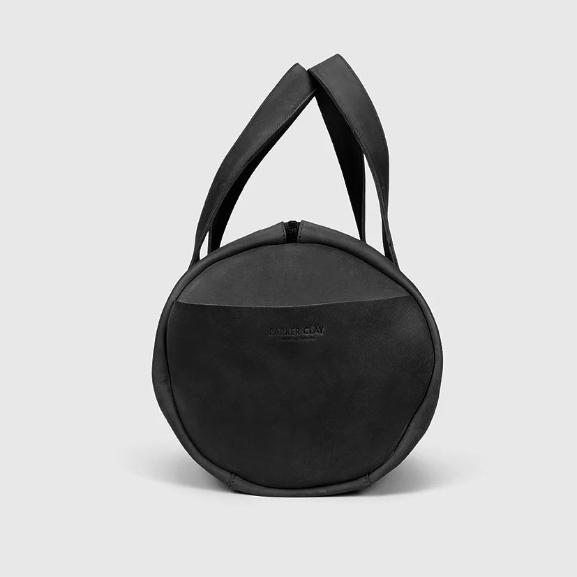 Omo Full-Grain Leather Overnight Bag