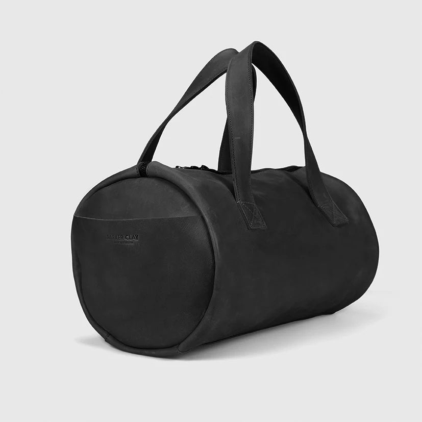 Omo Full-Grain Leather Overnight Bag