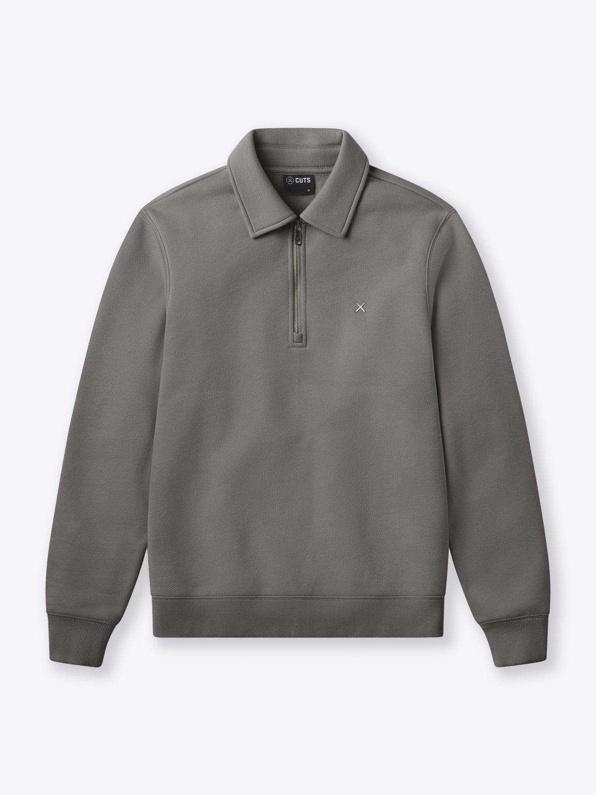 Divine Fleece Q-Zip | Charcoal Classic-fit