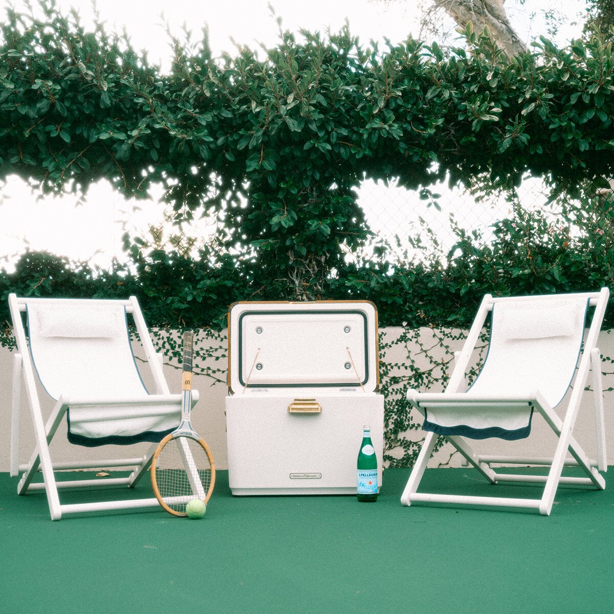 The Hemingway Cooler - Antique White - 55 Quarts Hard Cooler Business &amp; Pleasure Co 