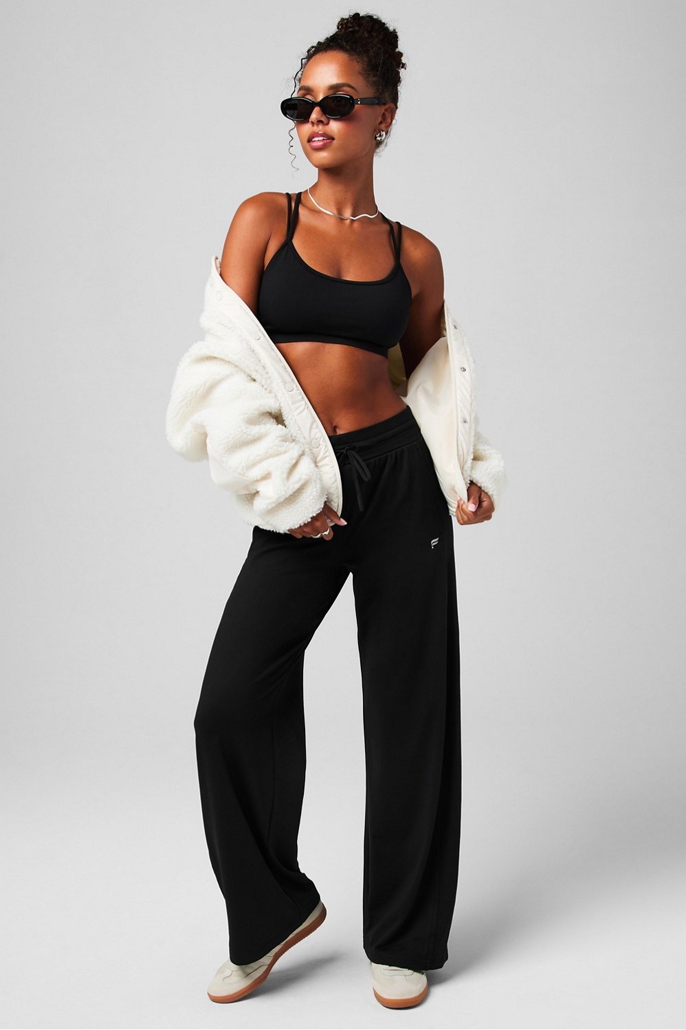 Cloud Jersey Wide Leg Pant