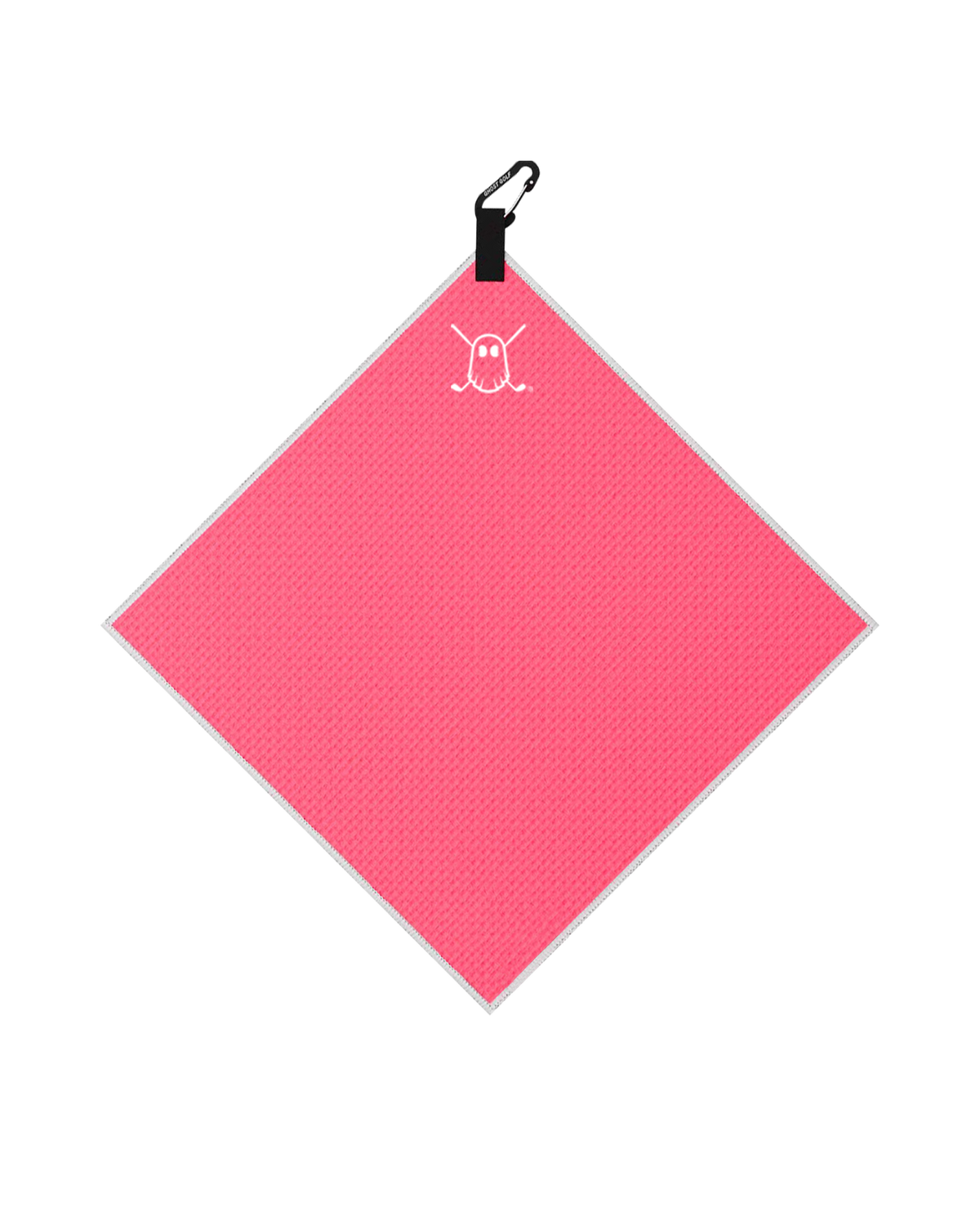 Greenside Towel with Carabiner Hot Pink#color_hot-pink